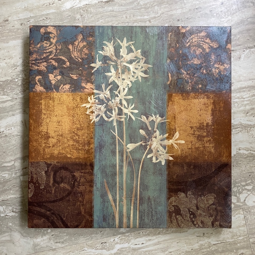 Floral Home Decor Canvas